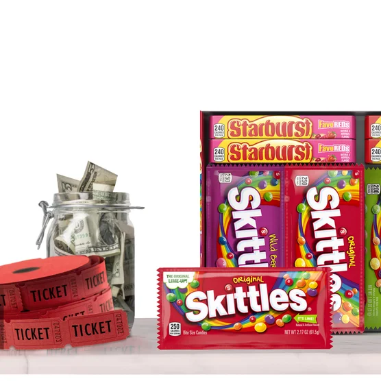 Skittles and Starburst Chewy Candy, Variety Pack, Full Size, 30-count - Image 4